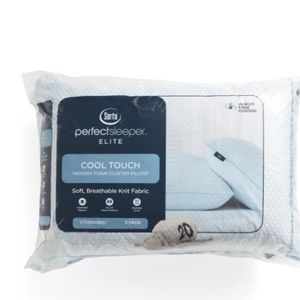 SERTA PERFECT SLEEPER ELITE
Made In Usa 20x28 2pk Cooling Cluster Pillows
